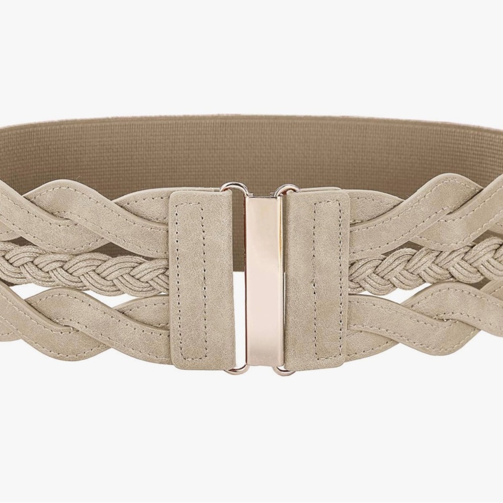 GRACE KARIN Women's Elastic Vintage Belt Stretchy Retro Wide Waist Cinch Belt